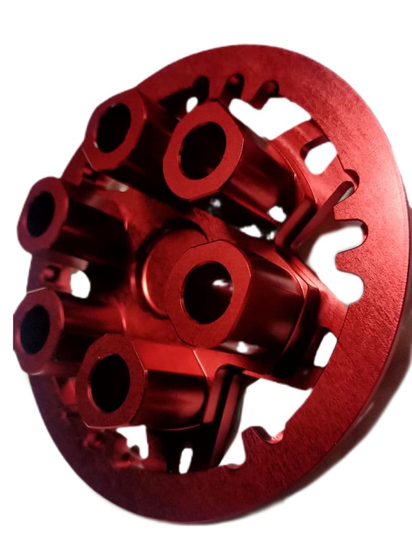 希少新品☆SR400、SR500用 クラッチプレッシャープレート メタルレッド