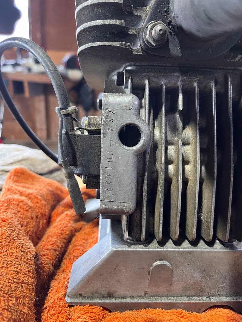 YAMAHA KT100 ダイレクトエンジン　始動確認済み