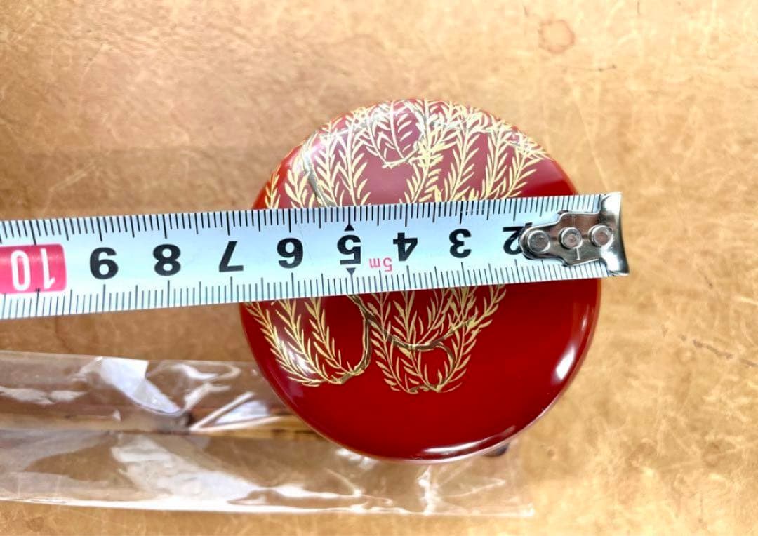 定価56,235円❣️希少・新品　琉球漆器　高級　棗・茶杓・香合・太鼓