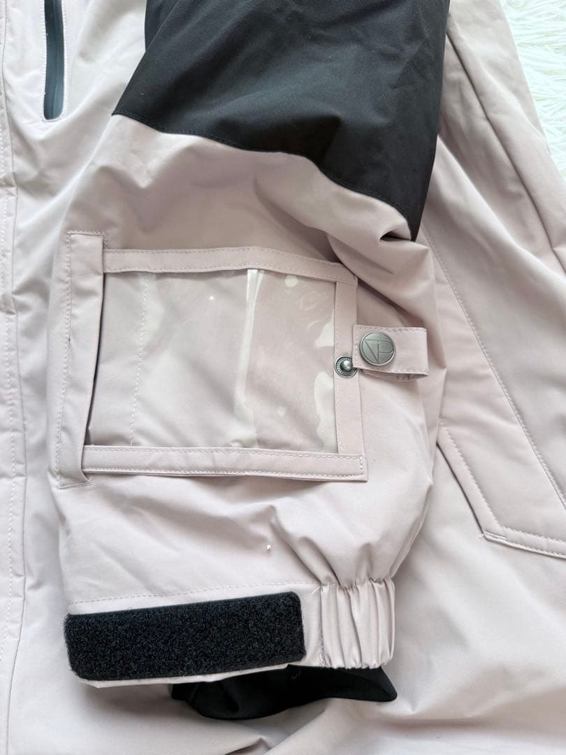 ポンタペス　スノーボード　スキー　ウェア ピンク 黒　XL