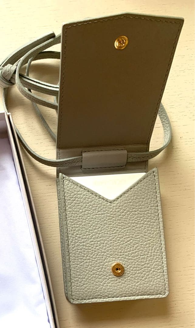 新品未使用★JIMMY CHOO★グレーショルダーバッグ付きトランプ/完品