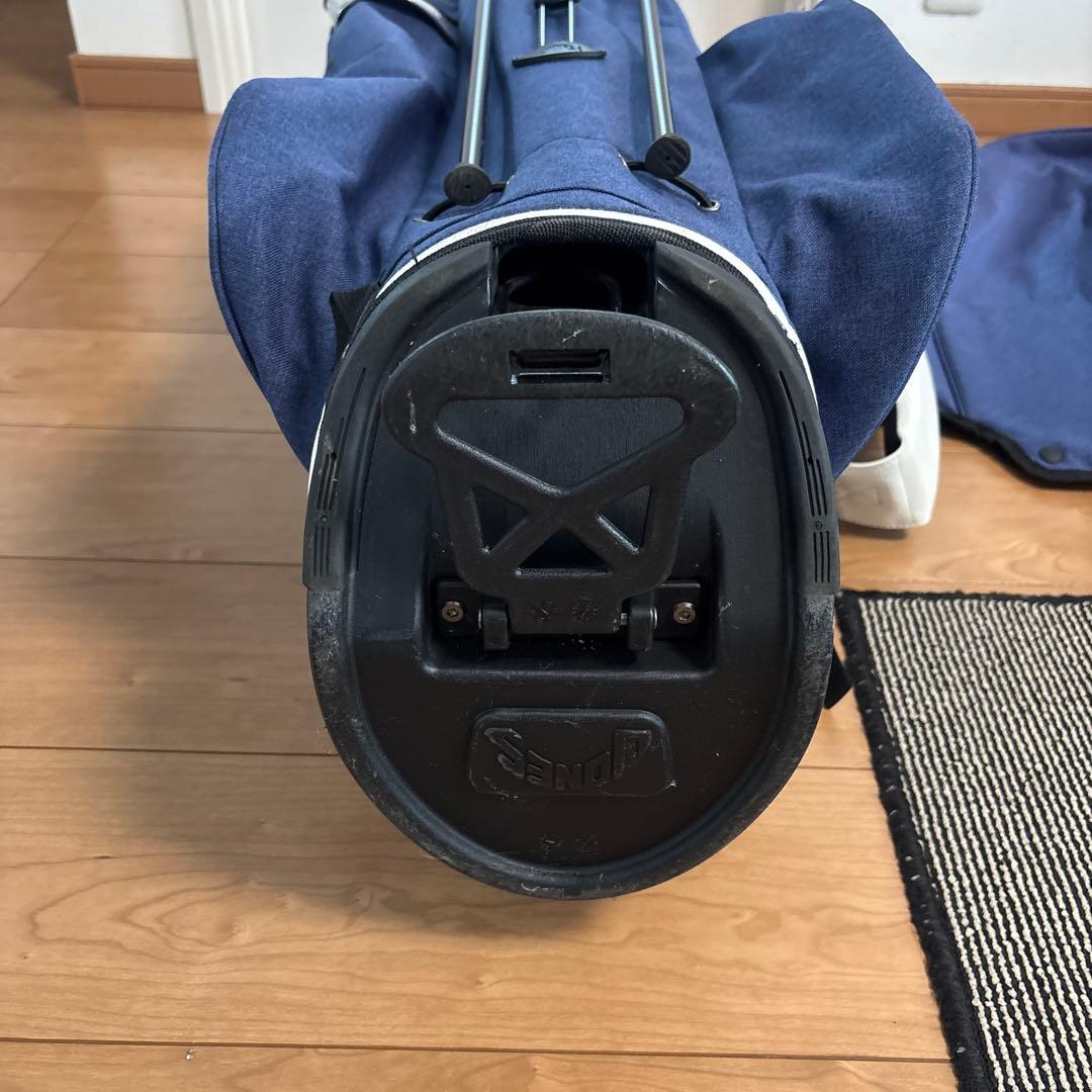 あ*き様 JONES キャディバッグ ネイビー/ホワイト