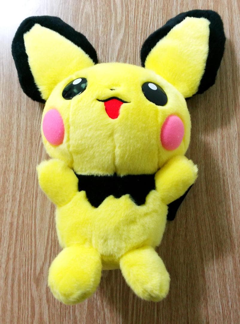 ピチュー　 ぬいぐるみ 　初期　当時品　TOMY