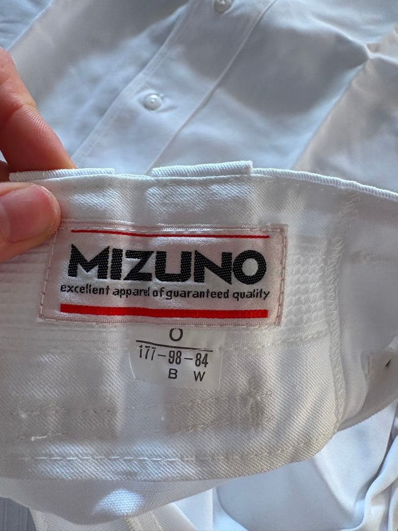 MIZUNO ホワイトユニフォーム サイズ0 上下セット