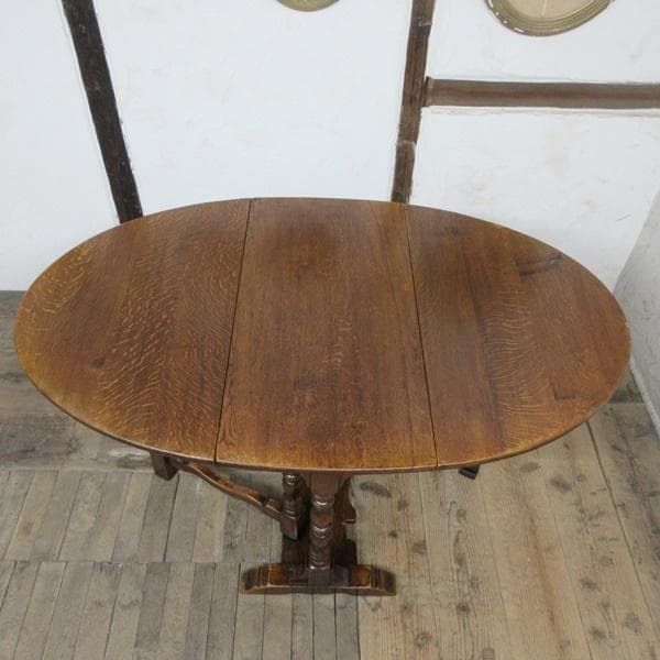 イギリス アンティーク 家具 ゲートレッグテーブル ダイニング 英国 6059e