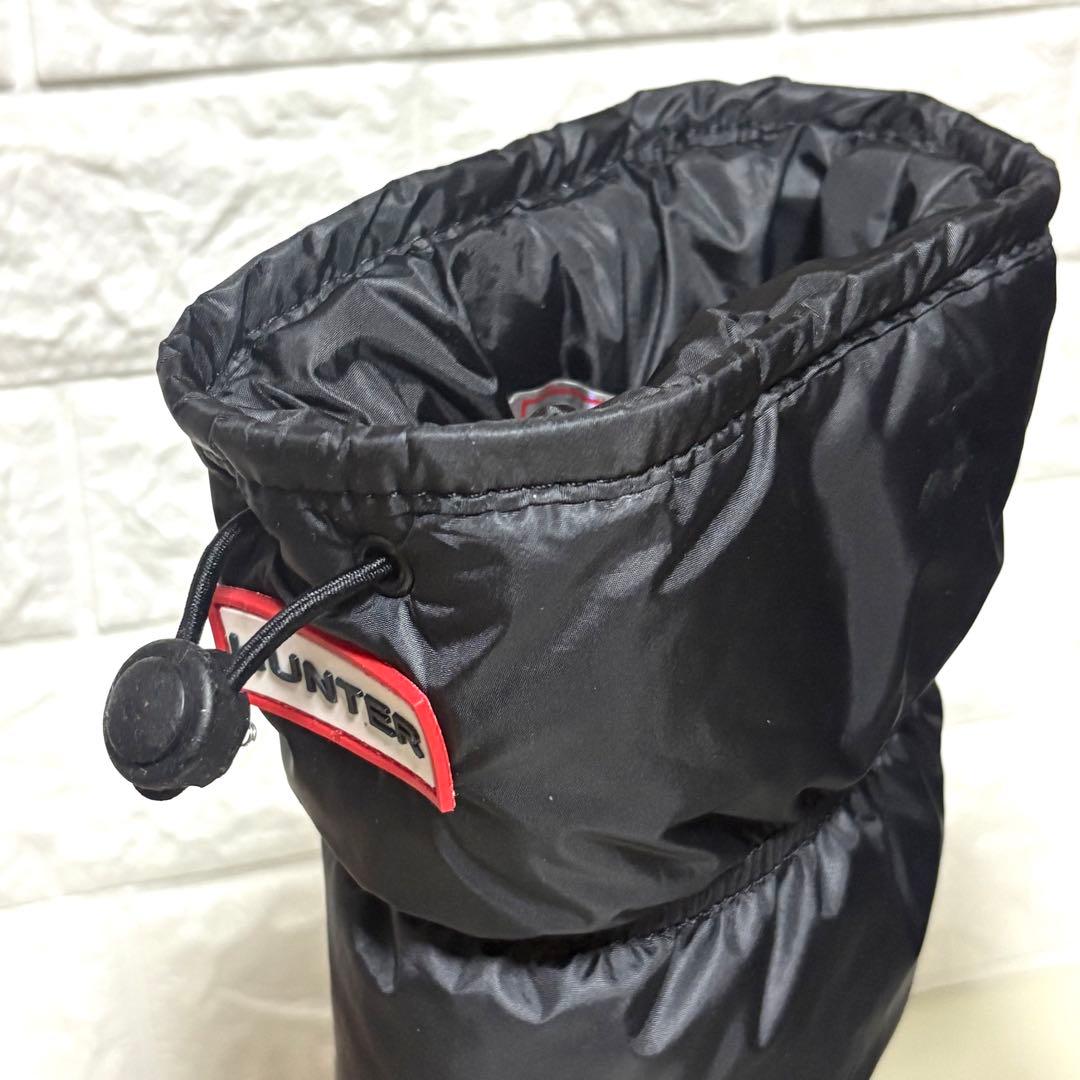 未使用級 ハンター スノーブーツ オリジナルスノーキルト ビブラムソール