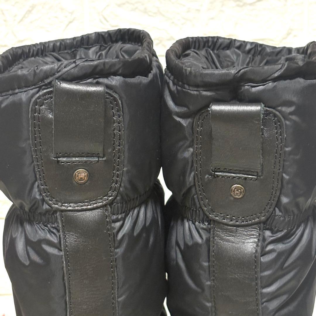 未使用級 ハンター スノーブーツ オリジナルスノーキルト ビブラムソール