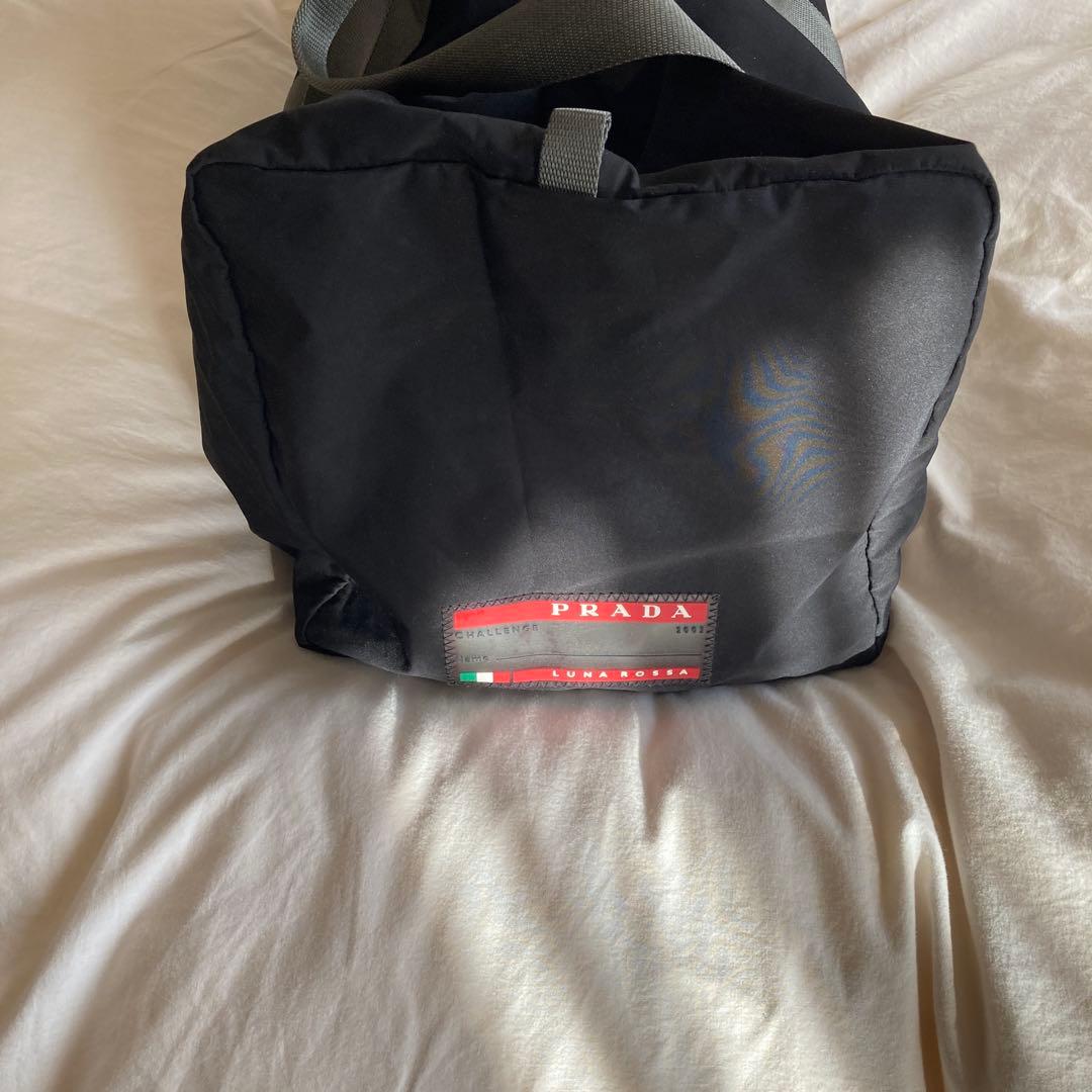 PRADA ブラック ボストンバッグ　美品