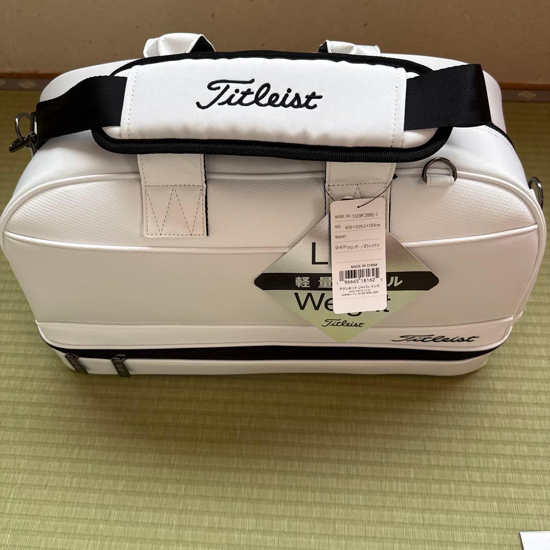 Titleist ゴルフバッグ TA23PCJEBBJW ホワイト