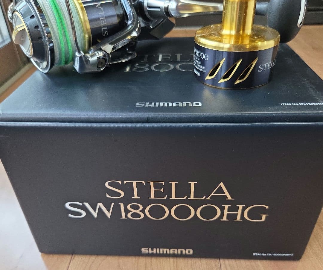 ステラ18000HG③スペアスプール付き