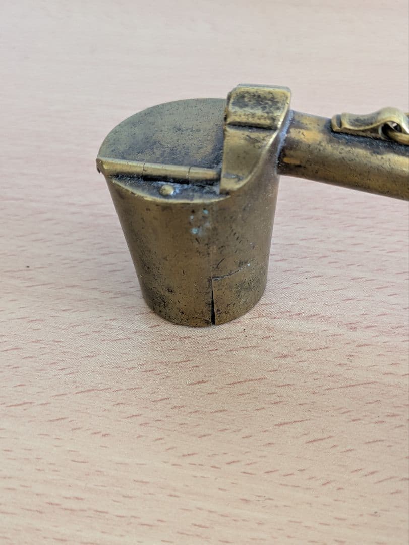 矢立　真鍮　銅製　4本セット