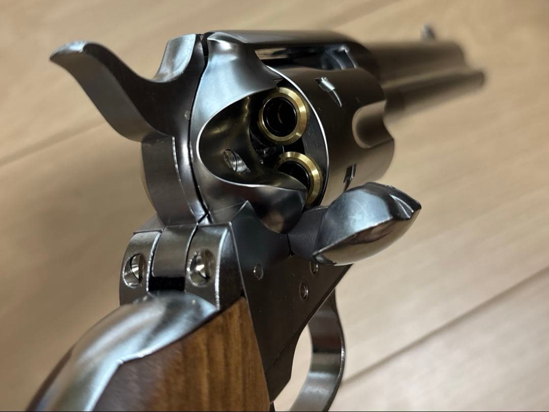 SAA.45 シビリアン シルバーABS 木製グリップ仕様