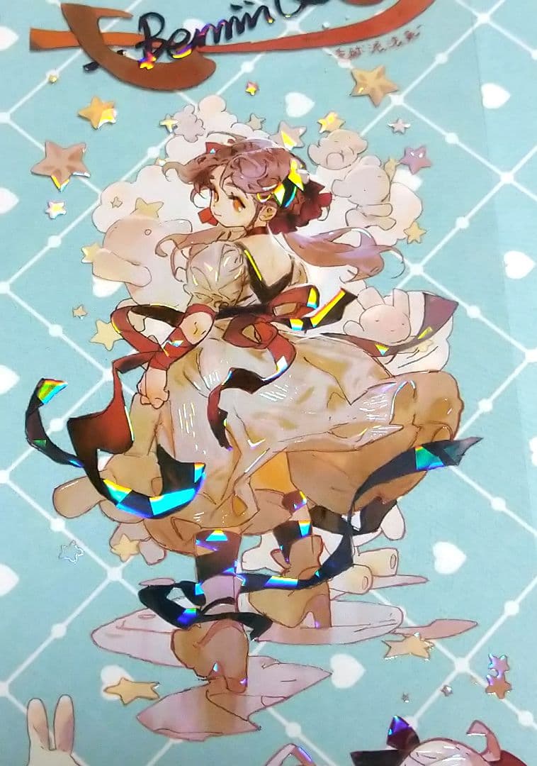 J955＃肆意飞扬(贝壳光)当季限定切り売り海外人物マステ女の子