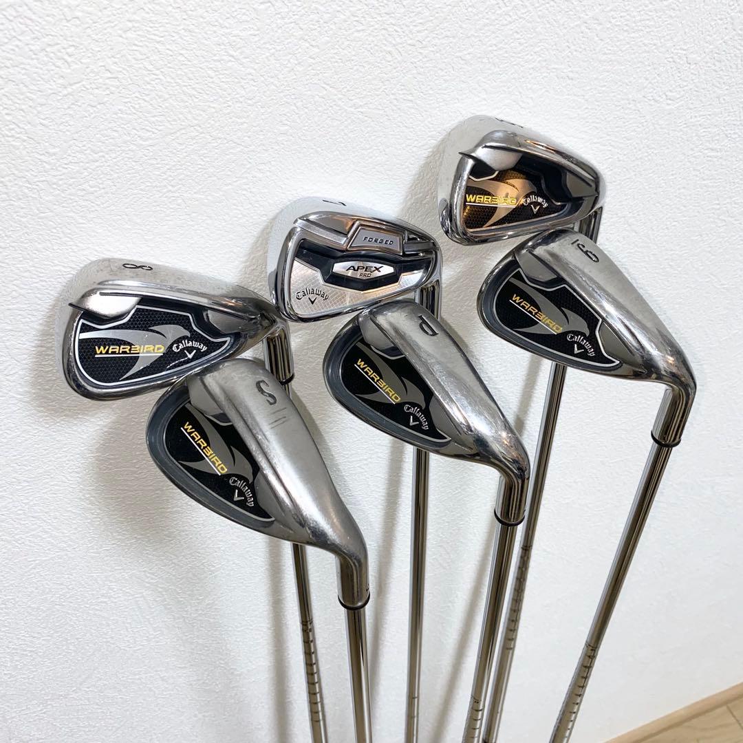 送料込キャロウェイ メンズ用ゴルフクラブ フルセット☆初心者S右キャディバッグ付