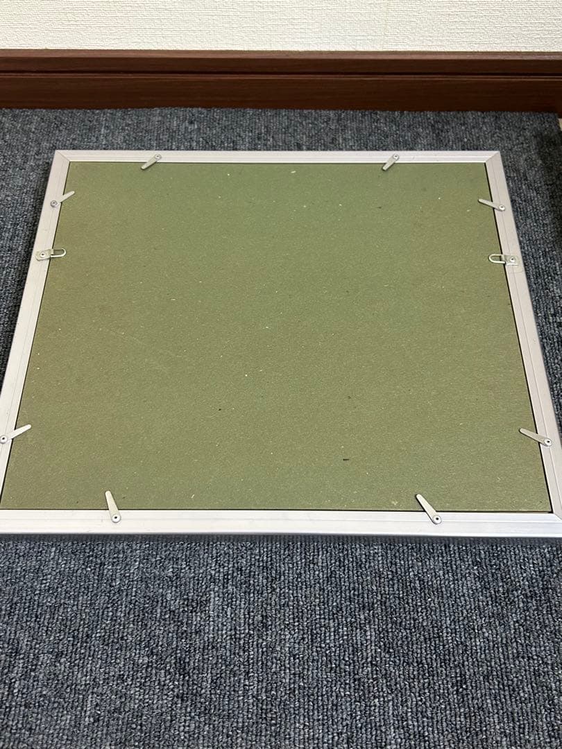 純銀 銀製レリーフ 額装 鶴 松 縁起物 光則作 工芸品 白鶴と松の銀細工アート