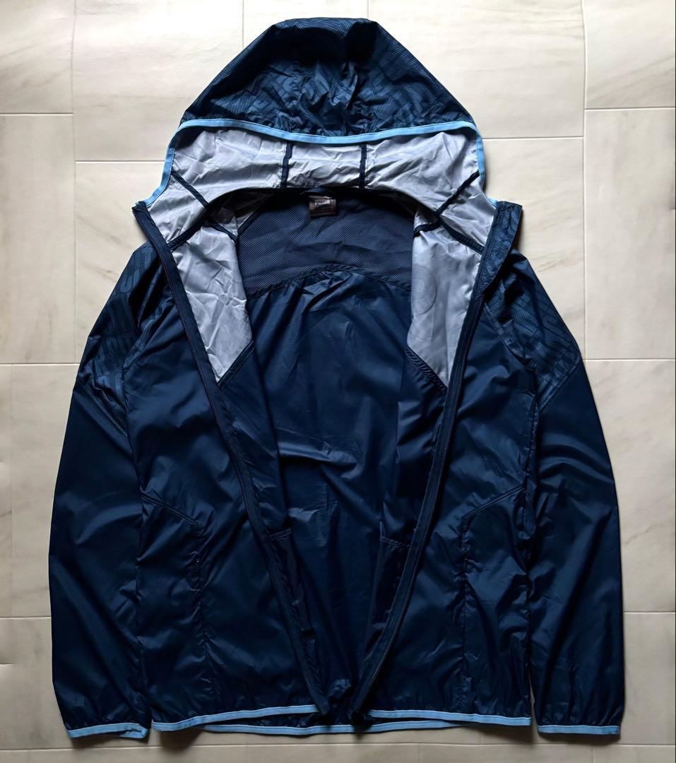 プーマ マンチェスターシティ ウォームアップジャケット ドライセル ラグラン M