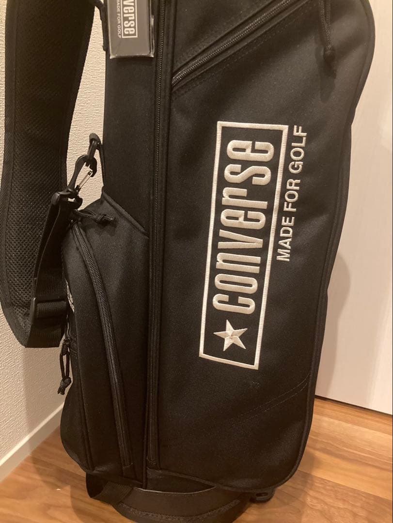 【中古】CONVERSE スタンド式キャディバッグ 9型