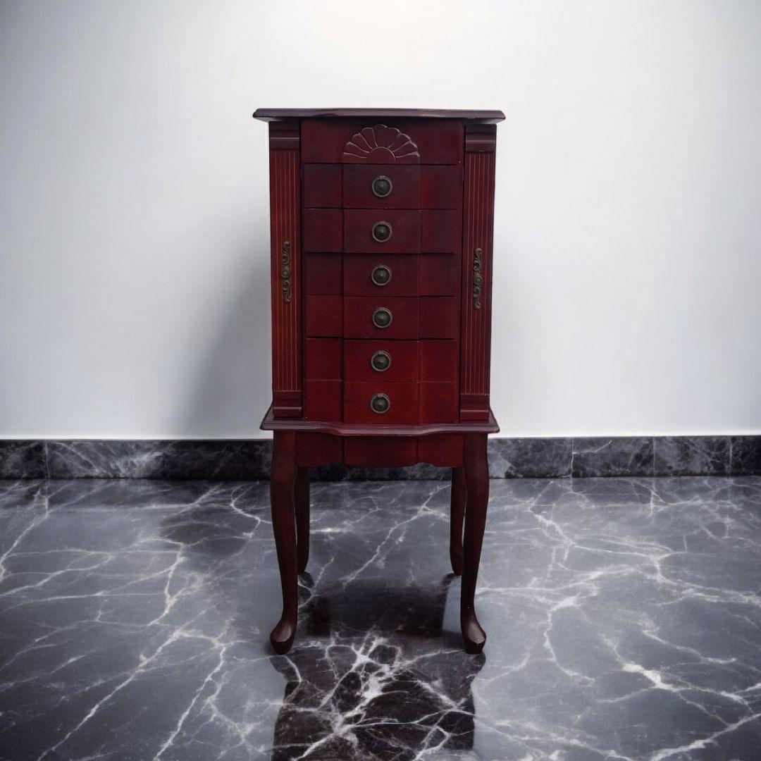 アンティーク家具　ジュエリーキャビネット