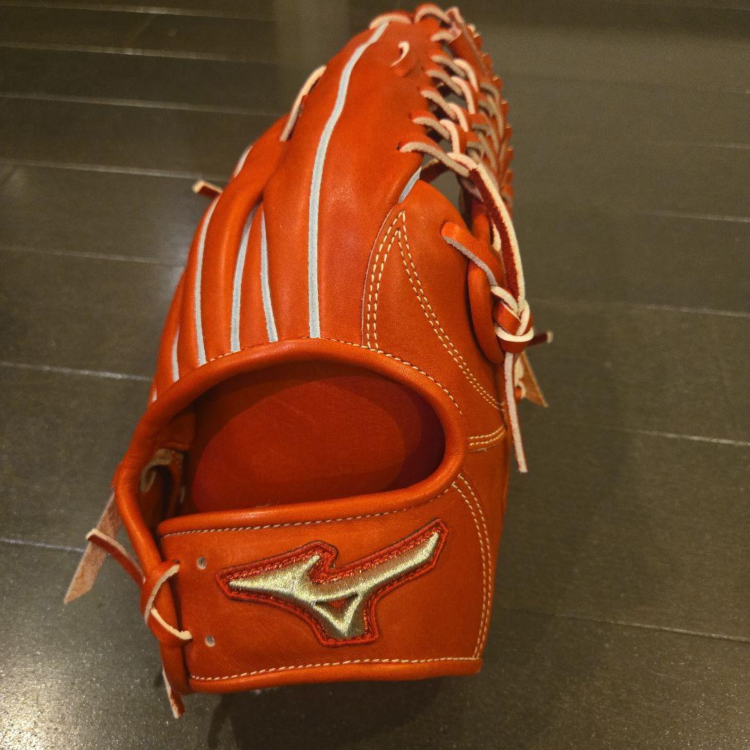 【希少日本製】ミズノ　グローバルエリートJAPAN　硬式外野手用野球グローブ