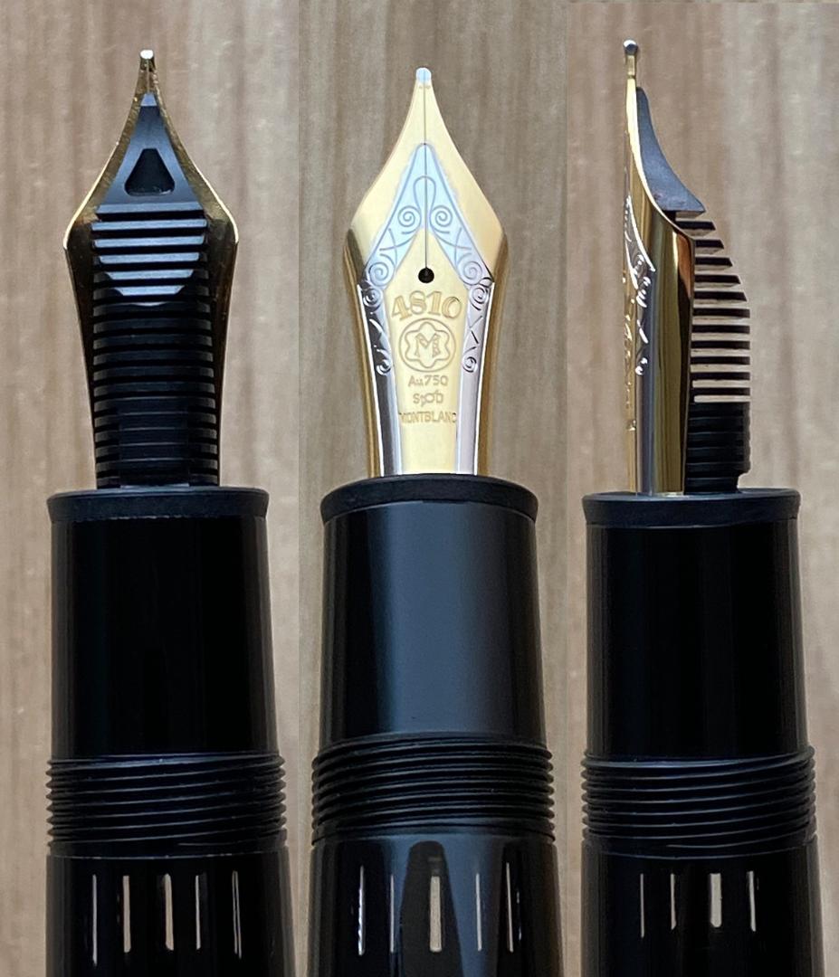 超美品　現行品 モンブラン 149 18K 中字 Au750 吸入式 万年筆