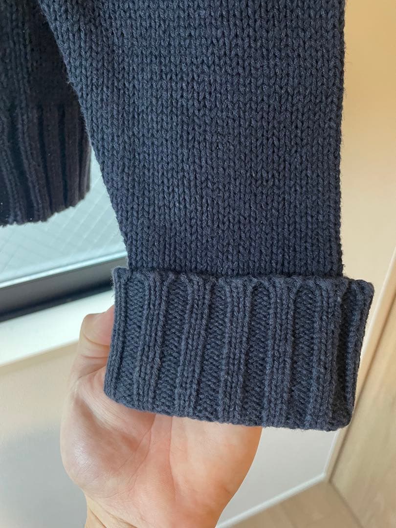 【90’s】Ralph Lauren / ポロベアーニット / ネイビー