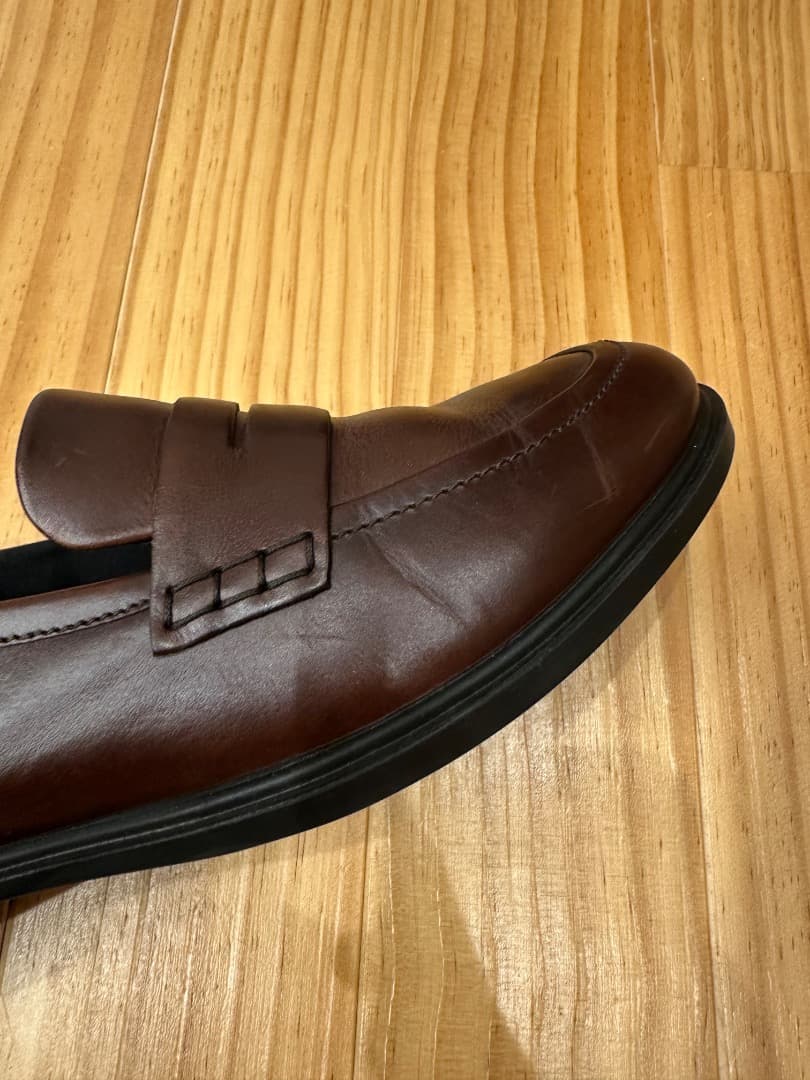 ECCO Dress Classic ブラウン ローファー 40 (25.5)