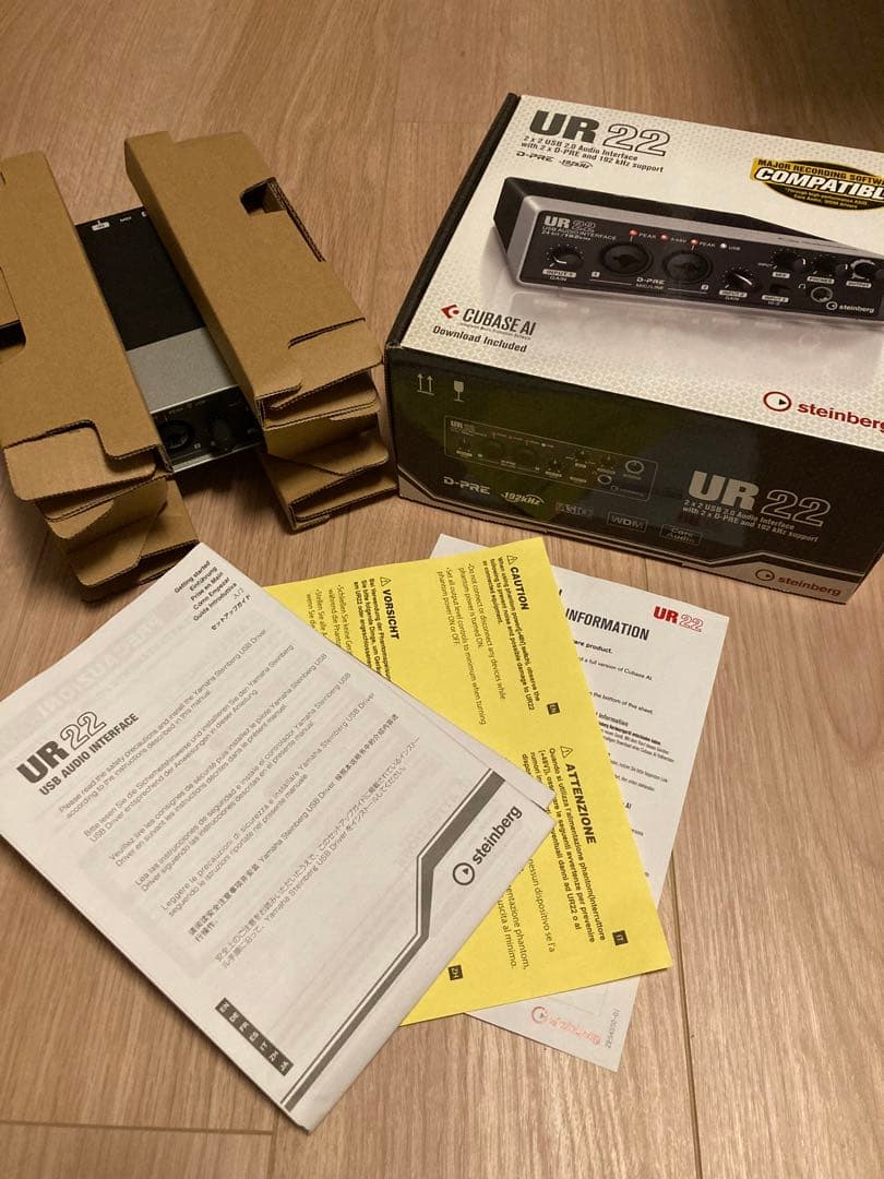 Steinberg UR22 オーディオインターフェース