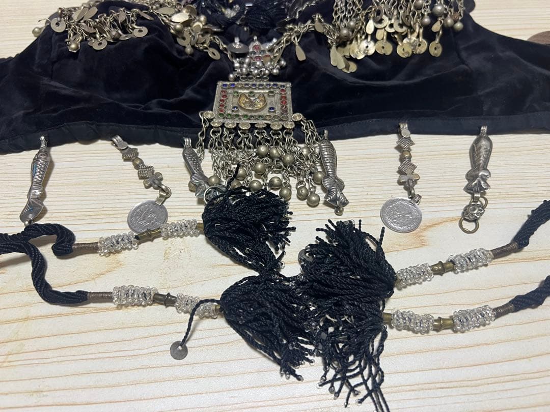 新品　ベリーダンストライバルブラ　アフガニスタンパーツ