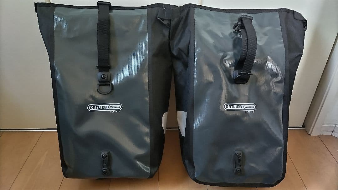 防水設計　ORTLIEB車体装着バッグ　セット