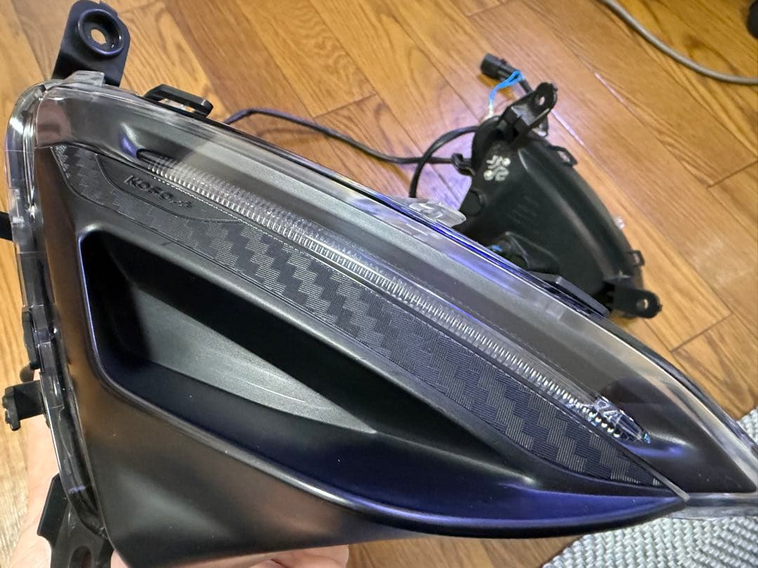 シグナスグリファス KOSO LEDシーケンシャルフロントウインカーキット