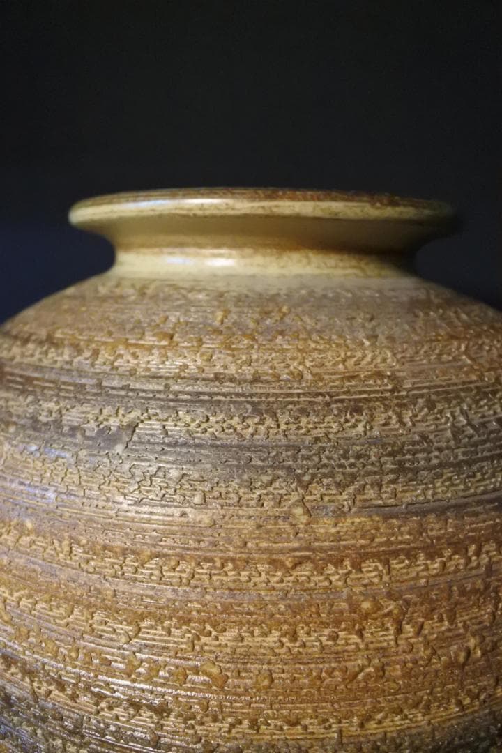 限定値下　【収集品】壷　花瓶　陶器　焼物　1606