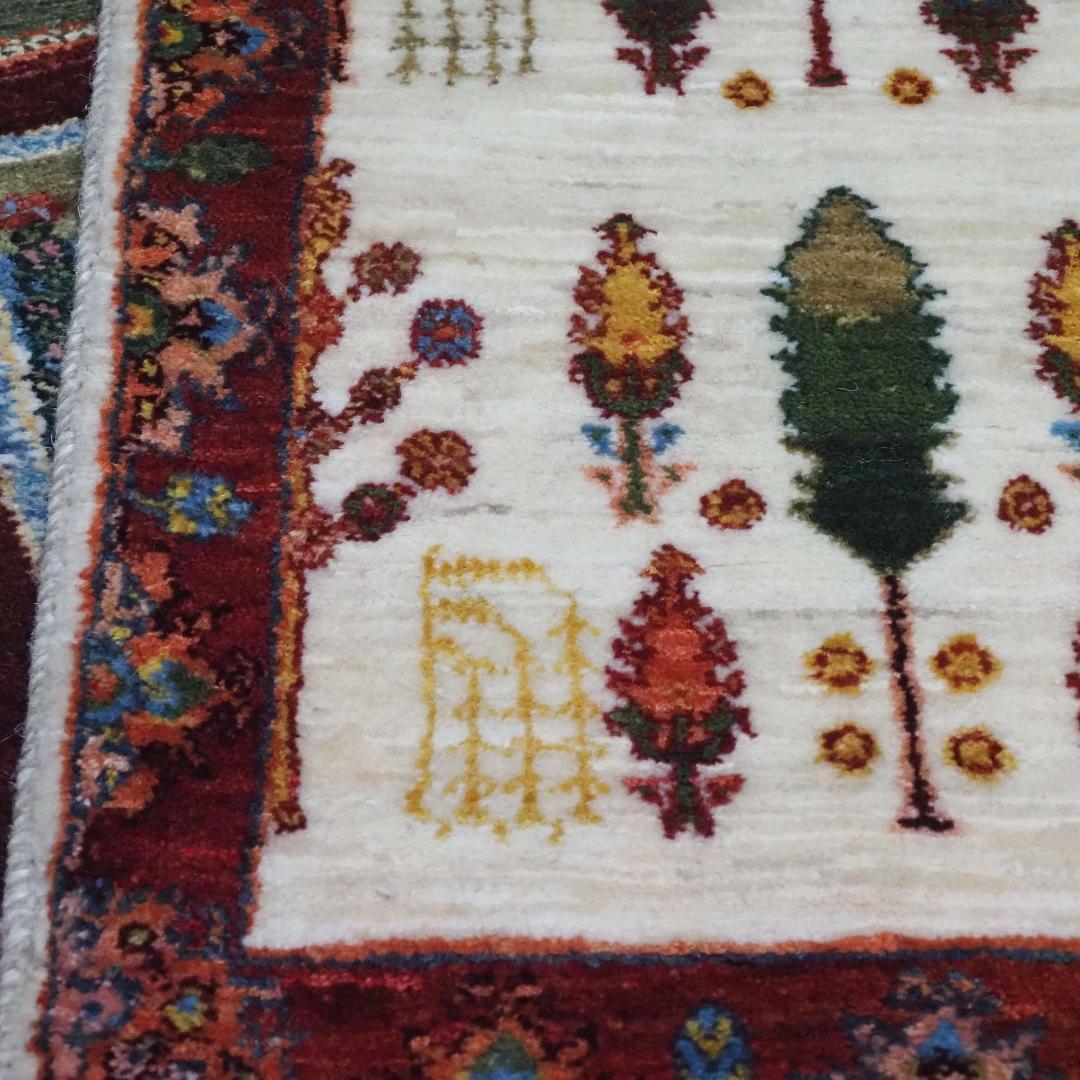 ゾランヴァリ　ギャッベ（ロングサイズ）・ルリバフ