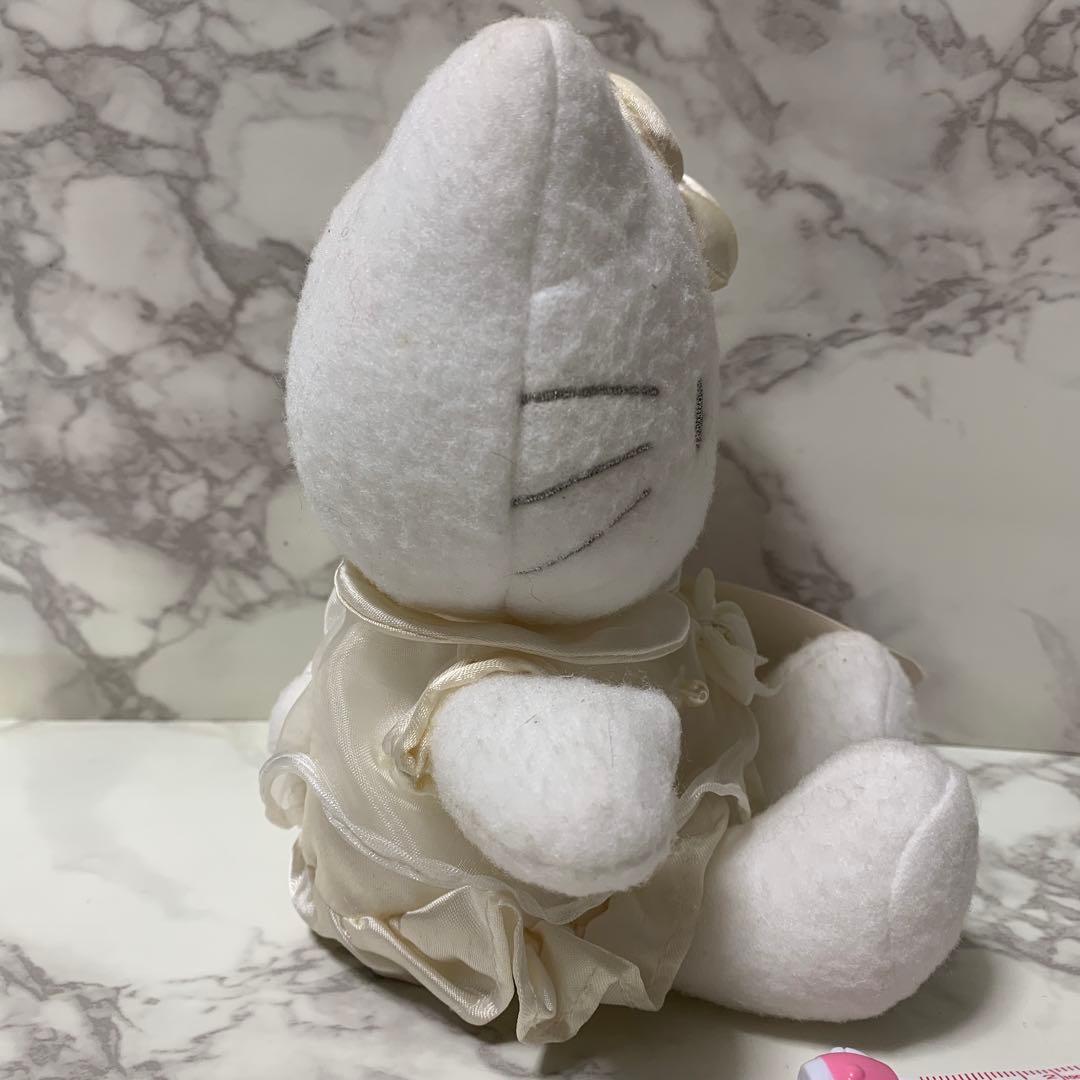 Sanrio ハローキティ ぬいぐるみ S パール　ホワイトキティ