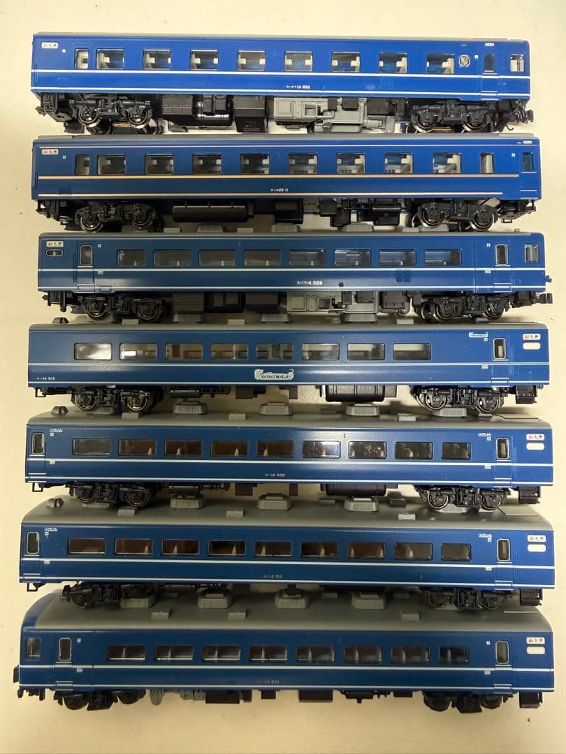 【ジャンク】KATO 10-1138 14系急行「はまなす」7両基本セット