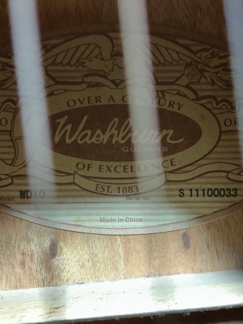 Washburn WD10 アコースティックギター【中古品】