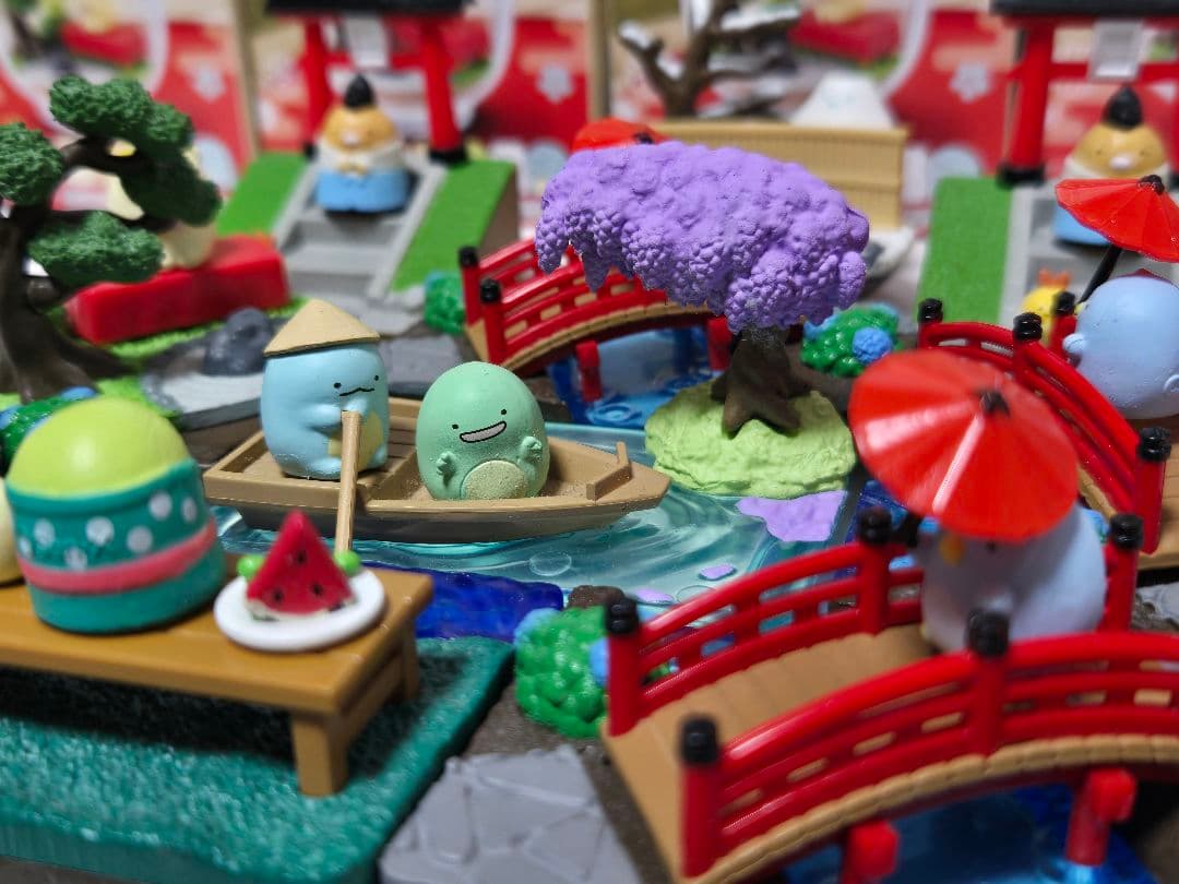 【フルコンプ+α 庭園ジオラマ可】すみっコぐらし ゆるるん和の旅 10個セット