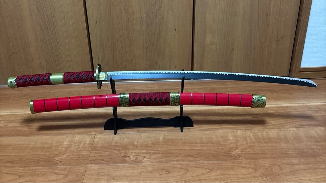 ワンピース　三代鬼徹　金属製　模造刀