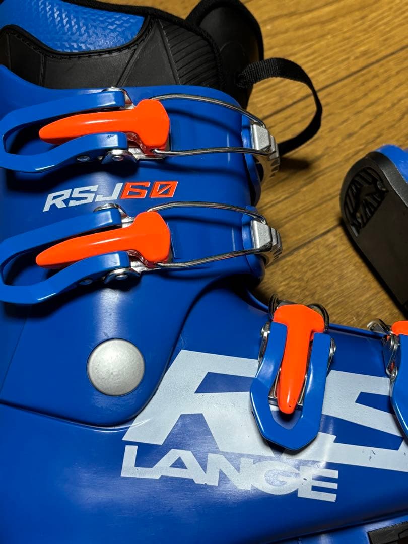 19.5cm LANGE スキー ブーツ 青　RSJ60 ラング 240mm