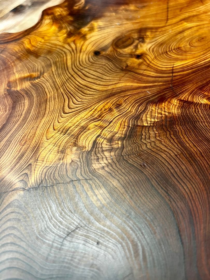 屋久杉　極上品　花台　一枚板