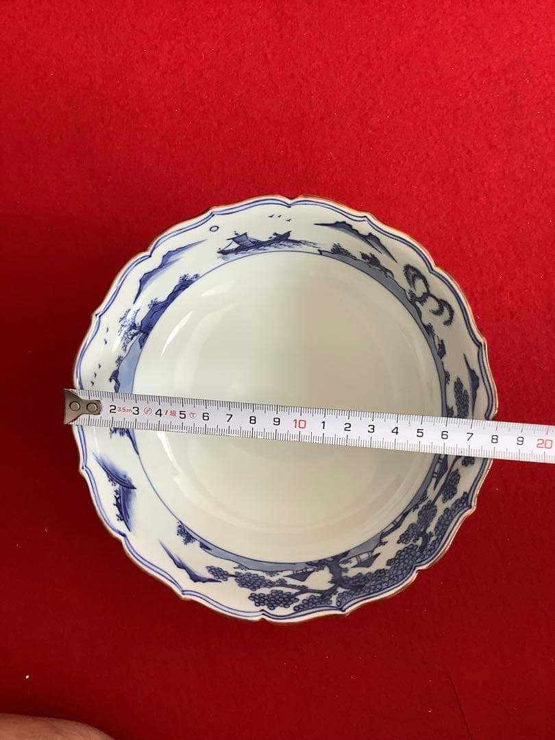 茶道具　祥瑞 扇面 高盃 淡幽造【新品未使用】