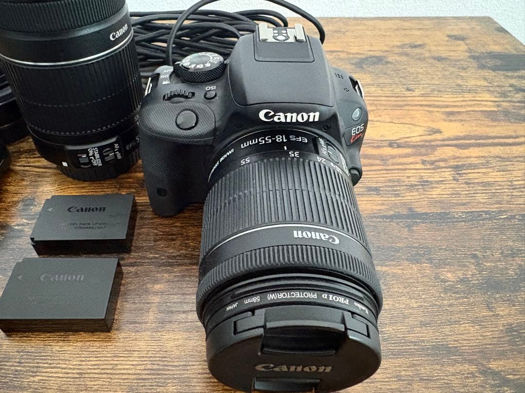 Canon デジタル一眼レフカメラ EOS Kiss X7 レンズ3本セット