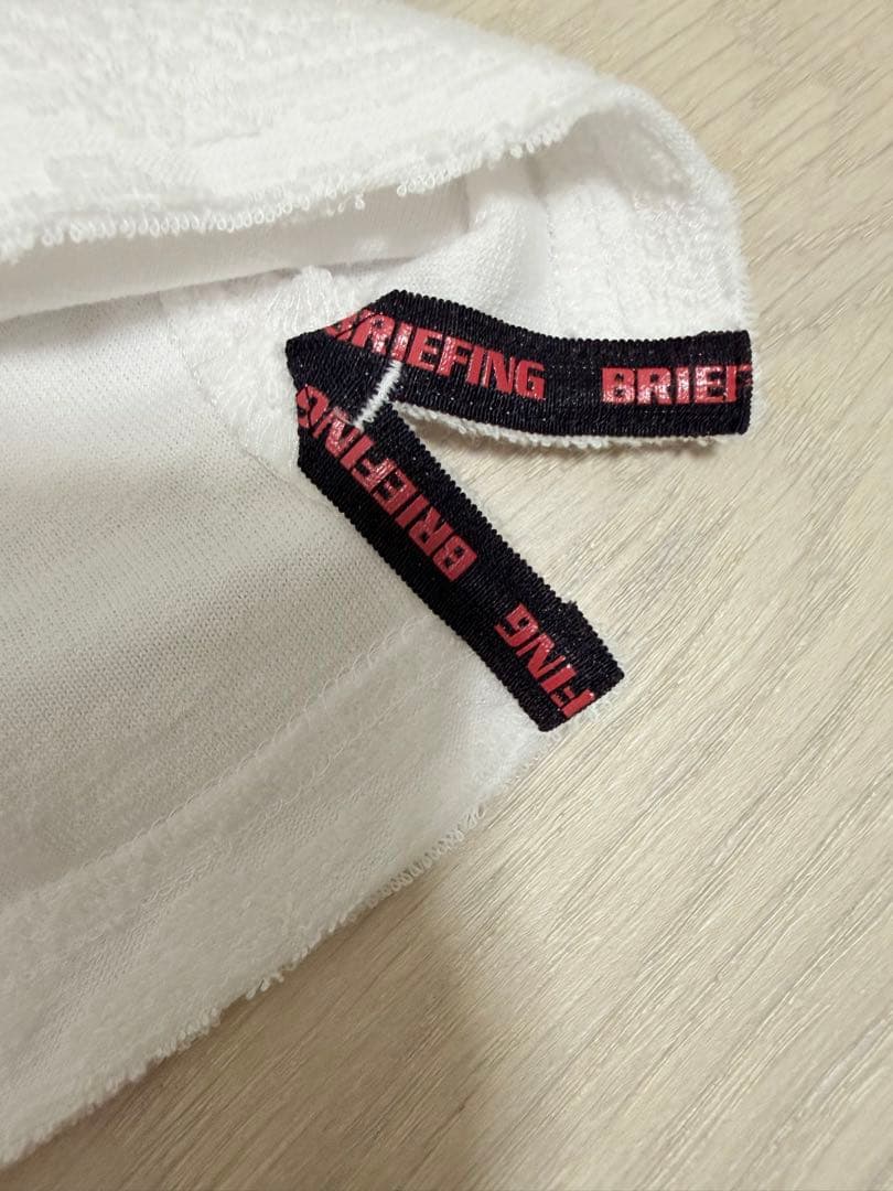 BRIEFING ポロシャツ ホワイト