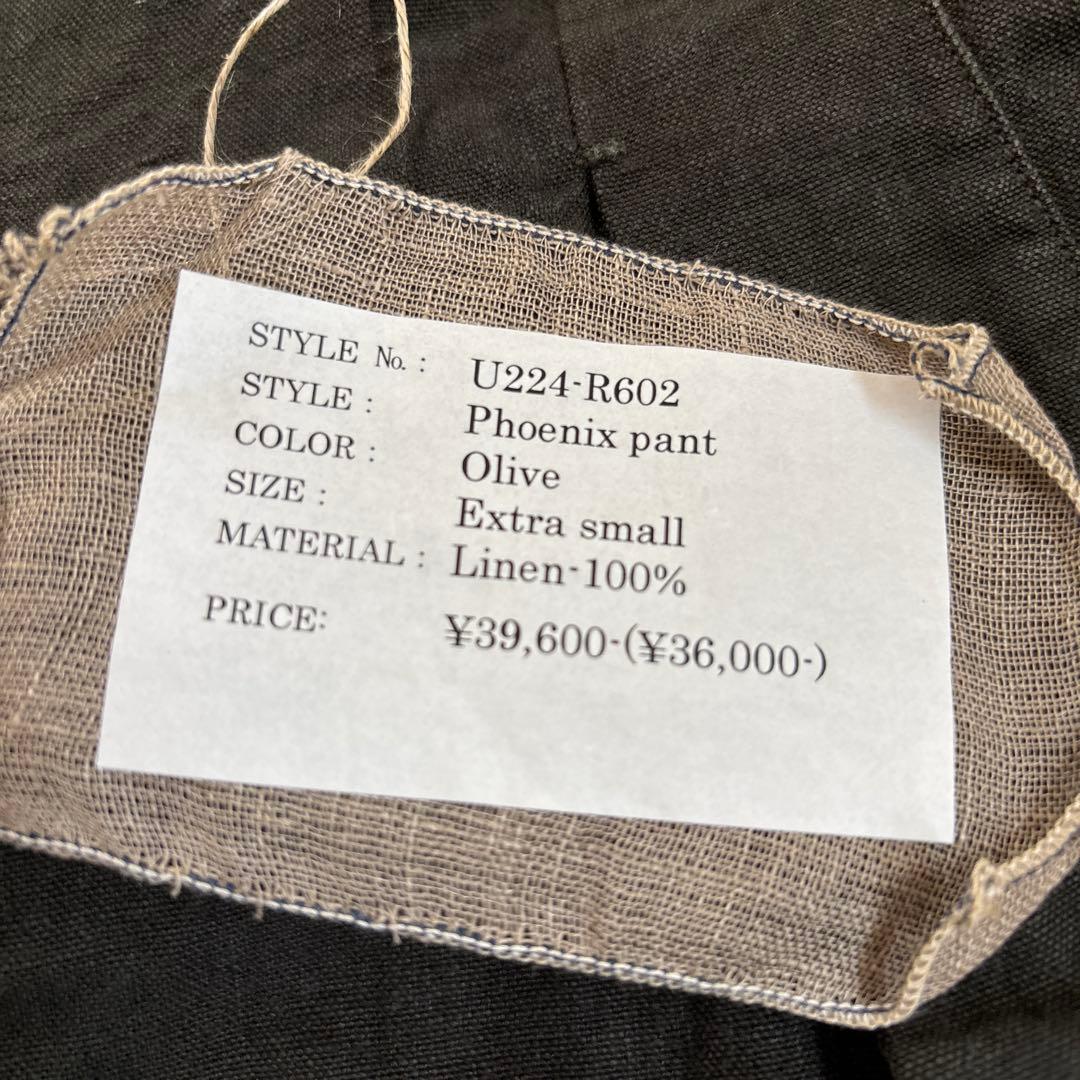 kaval フェニックスリネンパンツ