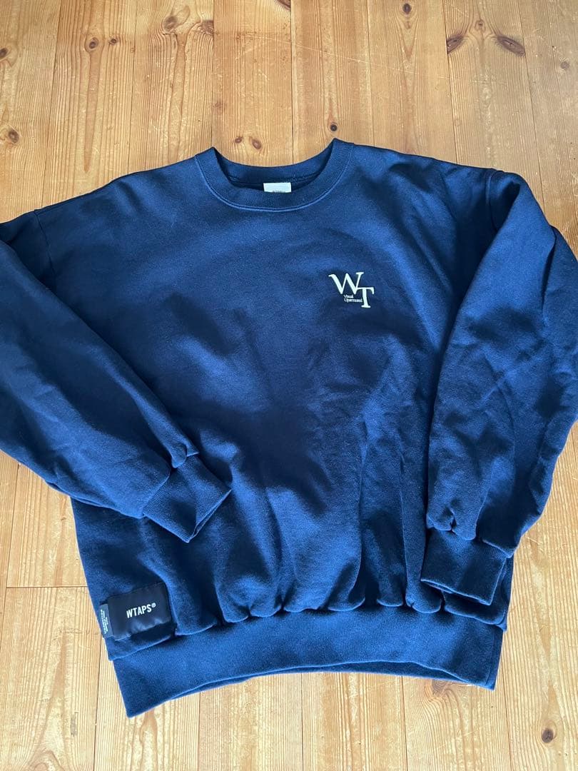 WTAPS スウェット ネイビー M