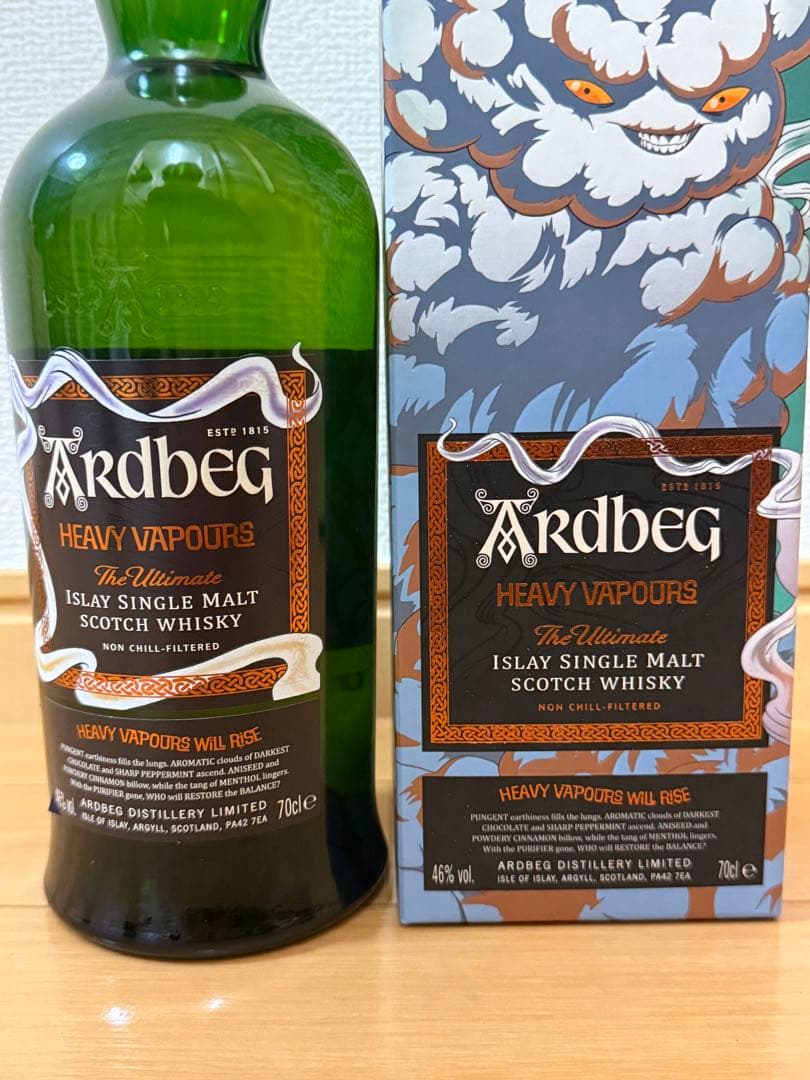 ウイスキー Ardbeg Heavy Vapours 700ml 46%