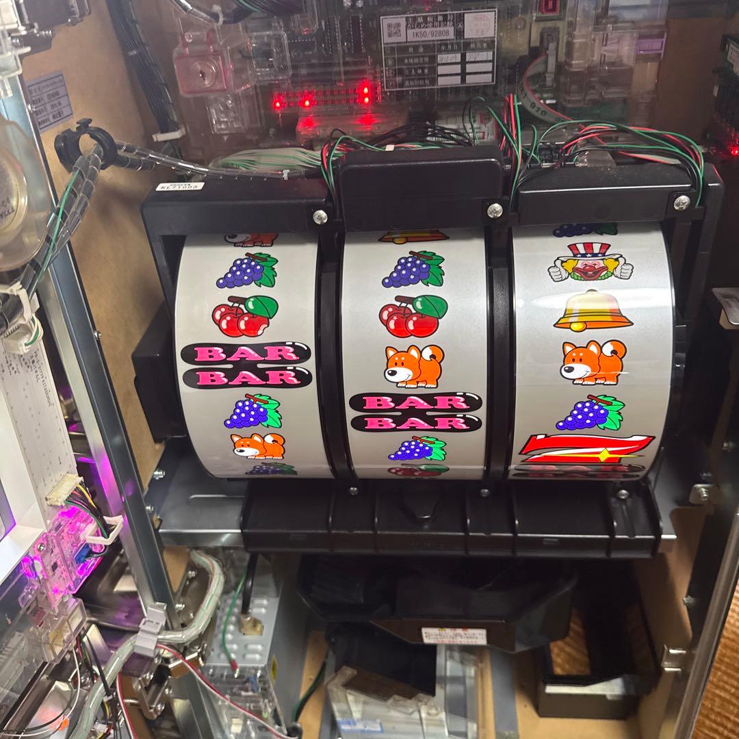 Yu 5号機　ファンキージャグラー実機　不要機付き　完品