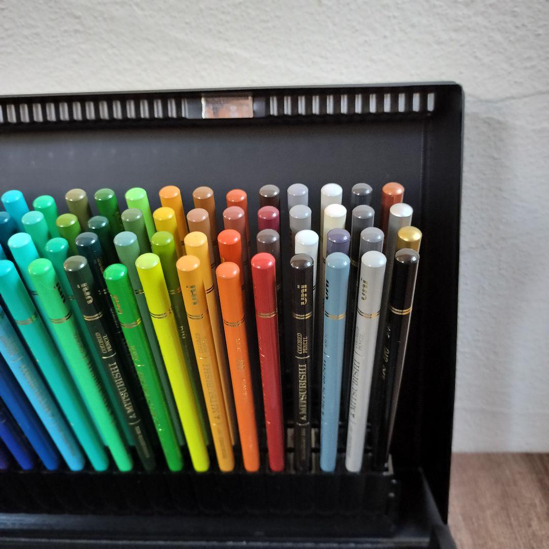 美品✨ 三菱uni 色鉛筆 ユニカラー 100色セット