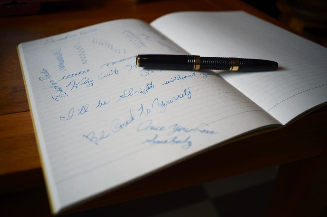 プラチナ万年筆#3776ギャザード 細字