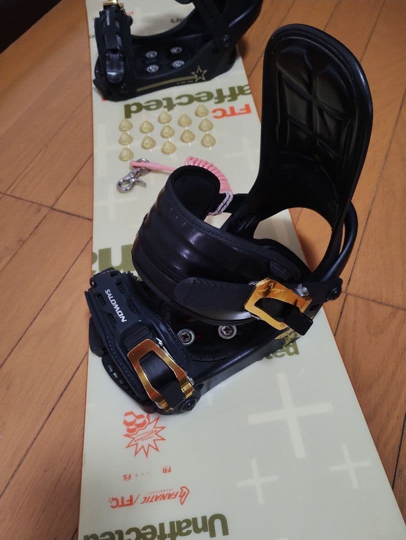 スノーボード　フルセット FANATIC バインディング・ブーツ・ウェア付き
