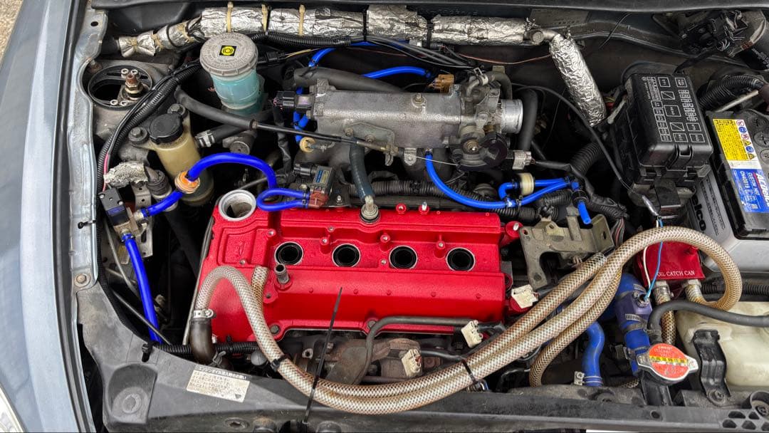 【結晶塗装】l880k コペン JB-DET ヘッドカバー(前期)